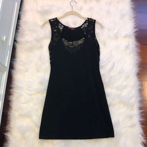 Betsey Johnson Black Mini Dress
